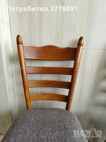 Стари дървени столове, снимка 3 - Столове - 53910936