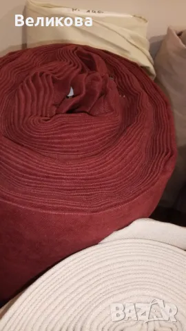 Завеси в цвят бордо, снимка 3 - Пердета и завеси - 49997749