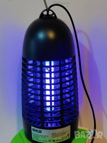 Инсектицидна лампа Muhler MIK-30, 4W, 20m2