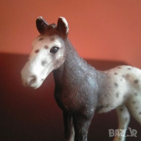 Колекционерска фигурка Schleich Кон Knabstrupper Foal Horse 2013 13760, снимка 10 - Колекции - 46797624