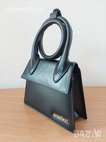 Черна чанта Jacquemus кодVL-G33, снимка 3 - Чанти - 43107474