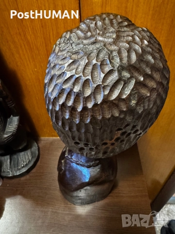 Африкански бюст -Глави - Африка, снимка 6 - Колекции - 52421300