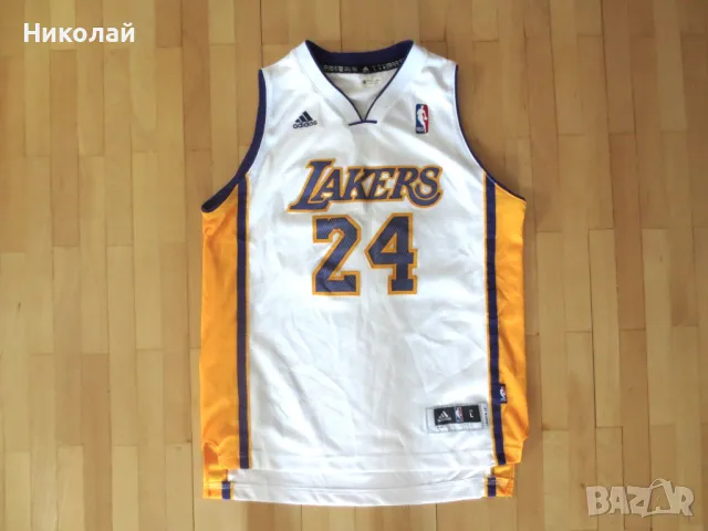 Adidas NBA Jersey Lakers Kobe Bryan детски потник, снимка 1 - Детски тениски и потници - 47192815