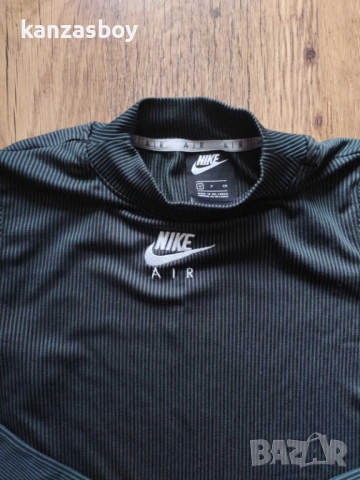 Nike Sportswear Air Mock - страхотна дамска блуза С, снимка 4 - Блузи с дълъг ръкав и пуловери - 54019389