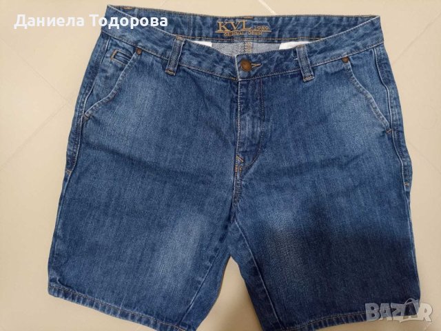 Дънкови къси панталони Kenvelo, снимка 1 - Къси панталони - 45776415