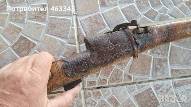Пушка, кремъклийка, шишане, бойлия, фитилна пушка, снимка 8 - Антикварни и старинни предмети - 53262340