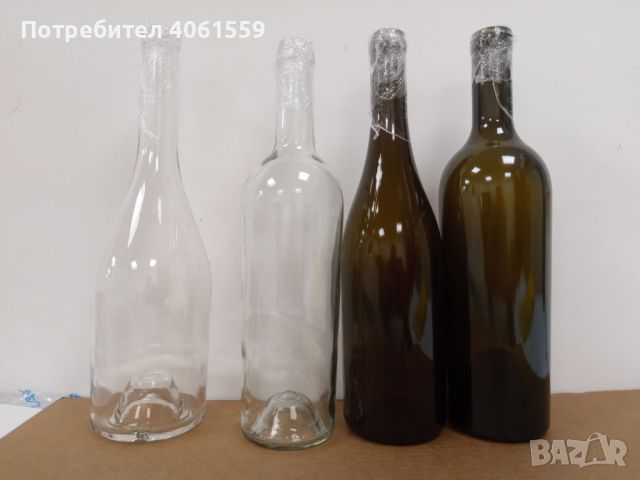Бутилки за вино (втора употреба), снимка 2 - Буркани, бутилки и капачки - 45216594