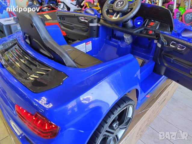 EU Акумулаторна кола 12V MONACO син, снимка 8 - Други - 53849829