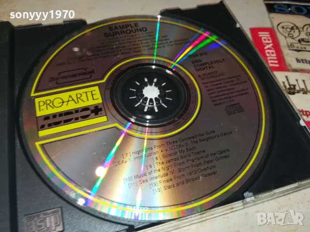 🍀SAMPLE SURROUND CD 1905251458, снимка 2 - CD дискове - 50346809