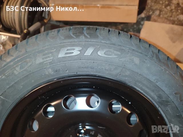 Алуминиеви джанти за VW Up R-Line 5,5Jx15 ET40+централни капачки VW+резервна гума за VW Up., снимка 4 - Гуми и джанти - 53377823