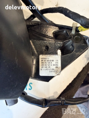 4M1857409 AD ляво огледало с 10 пина от Audi Q7 S-line 3.0 TDI quattro, 272 ph., 2018, 153 000 km., снимка 7 - Части - 52486681