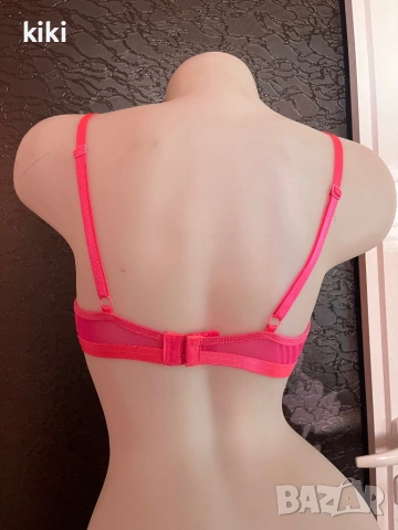 L Розов, дантелен сутиен , снимка 4 - Бельо - 53814304