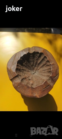 дървен декоративен пепелник, снимка 4 - Други стоки за дома - 54063955