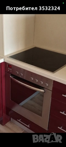 Продавам фурна с керамични котлони на bosch