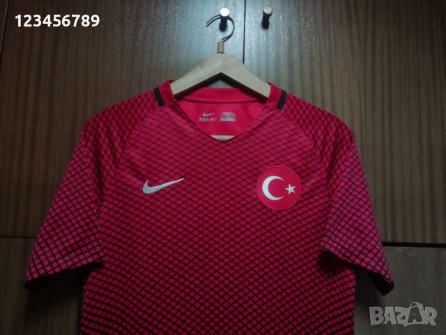 Турция Nike нова оригинална тениска фланелка футболна размер М Turkey , снимка 3 - Тениски - 51339717