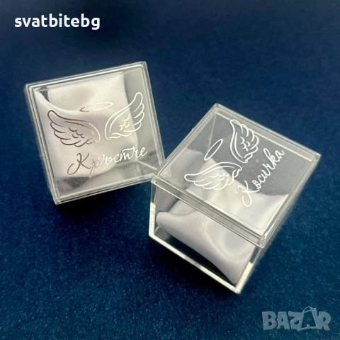 Аксесоари за кръщене – кутийки, шишенца, бурканчета и още, снимка 5 - Подаръци за кръщене - 50844140