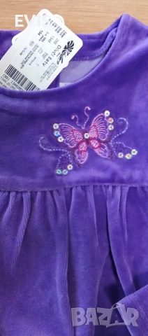 🌸 Детски плюшени рокли за момичета 🌸, снимка 8 - Детски рокли и поли - 53875262