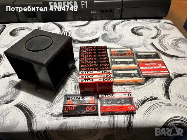 Чисто нови касети 13 броя и 6 употребявани