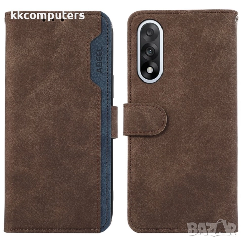 OnePlus Nord 5 / Ace 5 Ultra 5G Кожен флип калъф с портфейл + Протектор | RFID защита| Цвят: Черен, , снимка 5 - Калъфи, кейсове - 51929629