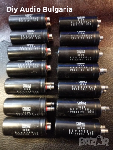 Японски кондензатори на фирмата Nippon Chemi - Com