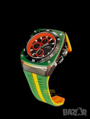 часовник INVICTA Speedway Orange/Green 54 mm, Инвикта нов , снимка 3 - Мъжки - 47161236