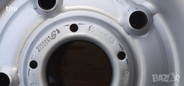 5 160 15 Цола Форд / Ford, снимка 6 - Гуми и джанти - 53117909