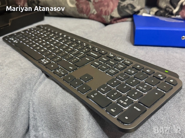 Клавиатура Logitech MX Keys S, снимка 3 - Клавиатури и мишки - 53929476