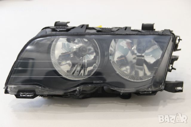 Ляв фар BMW E46 Serie 3 (1998-2001г.) BOSCH 6902745 / 63126902745 / 0301089205 Черен, снимка 1 - Части - 45702289