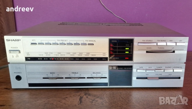 SHARP SA-116, снимка 2 - Ресийвъри, усилватели, смесителни пултове - 52120997