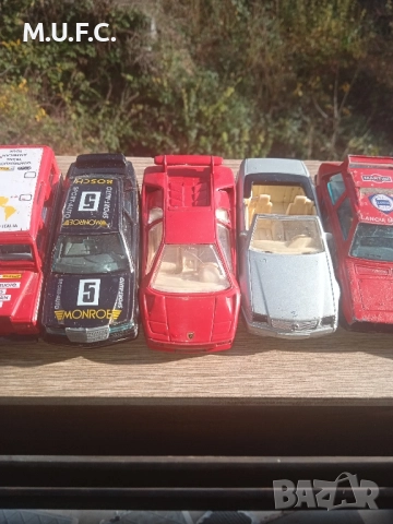 Колички Bburago-1979 made in Italy 8бр., снимка 2 - Колекции - 52398106