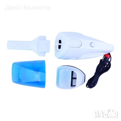 Преносима мини автомобилна прахосмукачка за сухо и мокро почистване, снимка 5 - Аксесоари и консумативи - 52440482