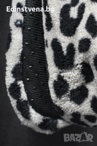 Пухкави пантофи с леопардов принт | Перфектният Коледен подарък за жена, снимка 4 - Пантофи - 52571185