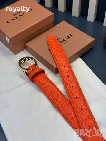 Coach естествена кожа колани , снимка 2 - Колани - 49484125