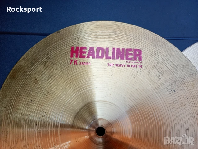 Meinl Headliner 14"Heavy Hi-hat, снимка 3 - Ударни инструменти - 50840759
