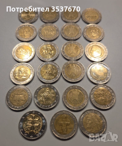 2 евро монети 2 euro за колекция , снимка 6 - Нумизматика и бонистика - 53395427