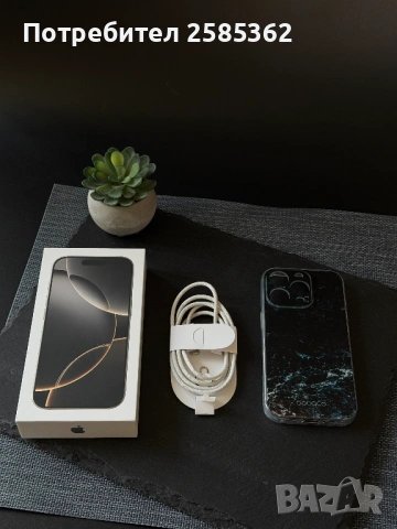 iPhone 16 Pro 256GB Natural Titanium / 91% Батерия / Перфектен, снимка 6 - Apple iPhone - 53758281