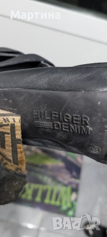 Дамски боти Tommy Hilfiger естествена кожа 38 номер, снимка 9 - Дамски боти - 52514526