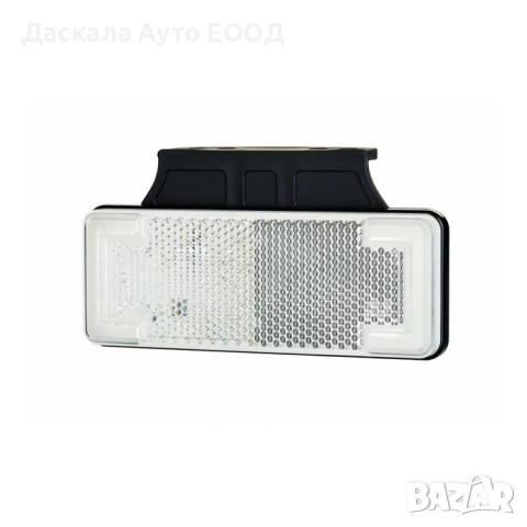 1бр. ЛЕД LED габарит НЕОН БЯЛ , 12-24 волта , ПОЛША