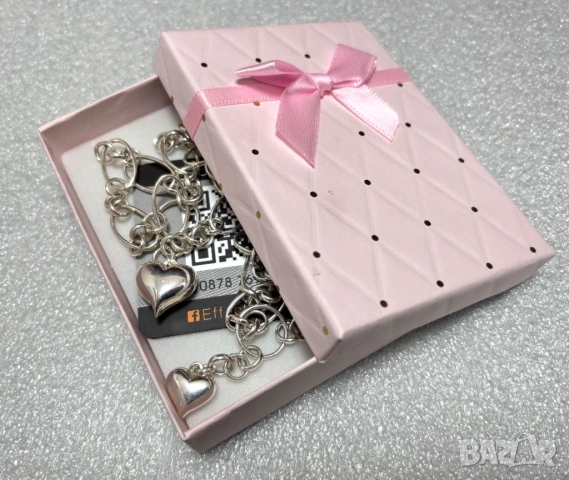 Сребърен Комплект/колие+гривна/ (проба 925)- 29,21 грама, снимка 16 - Колиета, медальони, синджири - 53732259