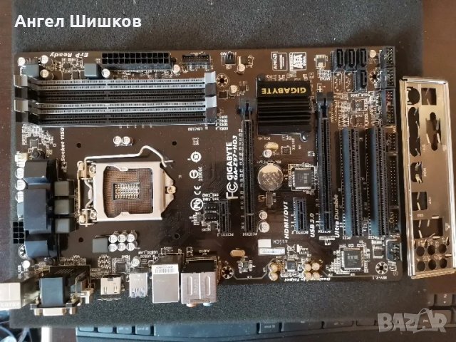 Дънна платка Z97 Gigabyte GA-Z97-HD3 rev.2.1 Socket 1150, снимка 1 - Дънни платки - 47171423