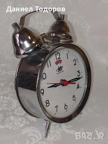 Стар Китайски Механичен Будилник с Камбани- Работи и Звъни, снимка 3 - Колекции - 51386414