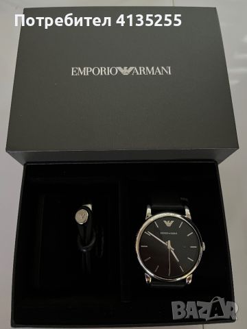 Оригинален часовник Emporio Armani, снимка 1 - Мъжки - 46271356