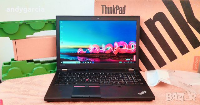  Lenovo ThinkPad P53/Core i7-9750H/32GB RAM/256GB SSD/Quadro T1000 4GB/15.6 FHD IPS работна станция , снимка 1 - Лаптопи за работа - 45608138