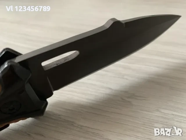 Сгъваем автоматичен нож Buck- Da 148 - 90х225 мм, снимка 7 - Ножове - 52252814