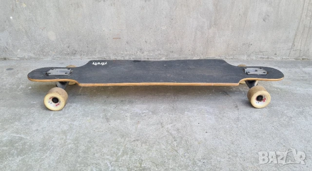 Лонгборд зона американско знаме скейтборд на сащ, снимка 2 - Скейтборд, ховърборд, уейвборд - 50752865