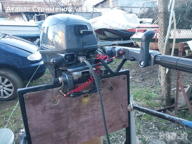 двигател за лодка yamaha 9.9 къс ботуш , снимка 5 - Воден транспорт - 53629510