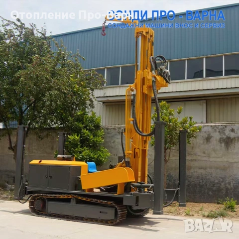 Нова Професионална Самоходна Сондажна машина Track-MaxPro300CN " Air" (v. 114) до 300 метра /сонда з, снимка 2 - Други машини и части - 54008080