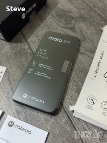 Motorola Moto E13 – Като нов, неразличим от чисто нов!, снимка 2 - Motorola - 53577181