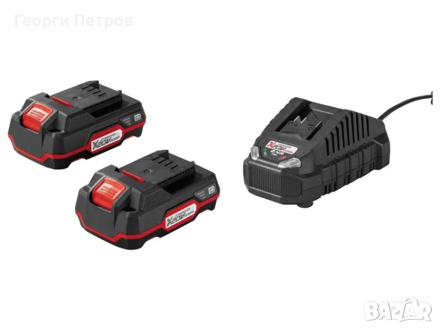 Нов Акумулаторен Винтоверт с Куфар СЕТ и 2 броя батери 20v 2Ah, снимка 11 - Винтоверти - 52770625