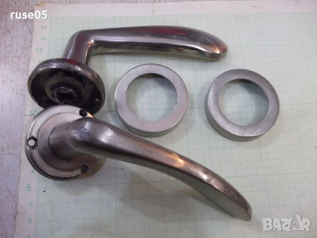 Дръжки 2 бр. метални комплект за брава, снимка 4 - Железария - 45674156